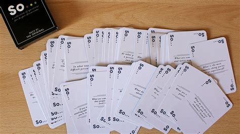 Players draw seven <b>cards</b> each. . So cards questions pdf